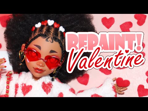 Repaint! Valentine, the Lovecore Fashion Doll Custom! ❤️