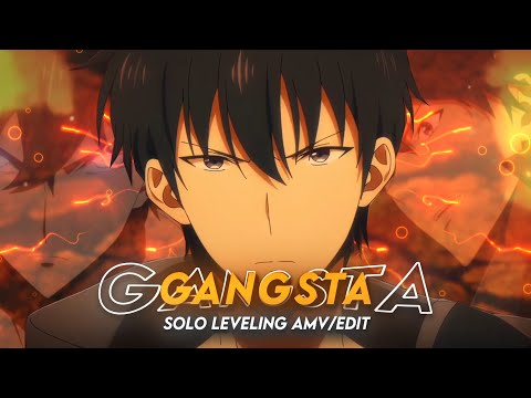 Gangsta&#039;s Paradise | Sung Jin Woo Solo leveling [AMV/Edit]!