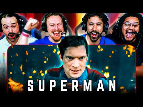 SUPERMAN TRAILER REACTION!! Official Trailer Breakdown | DC Studios | James Gunn