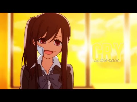 اغنية ابكي تحت المطر || اغنيه يابانيه شهيره مترجمه || AMV anime crying in the rain