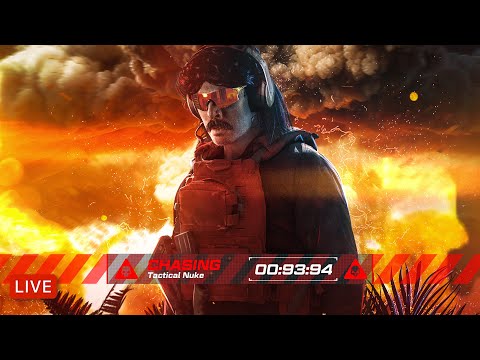 🔴LIVE - DR DISRESPECT - WARZONE - NUKE ATTEMPT #4
