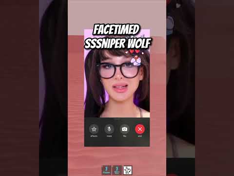 This Kid ACCIDENTALLY FACETIMED SSSNIPERWOLF !! #roblox #viral #storytime #shorts #satire #funny