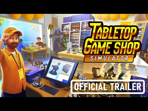 Tabletop game Shop Simulator - Announcement Trailer