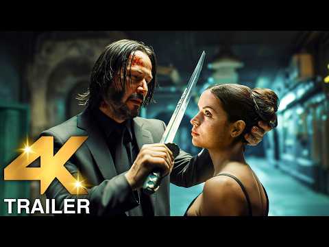JOHN WICK BALLERINA Super Extended Trailer (4K ULTRA HD) 2025