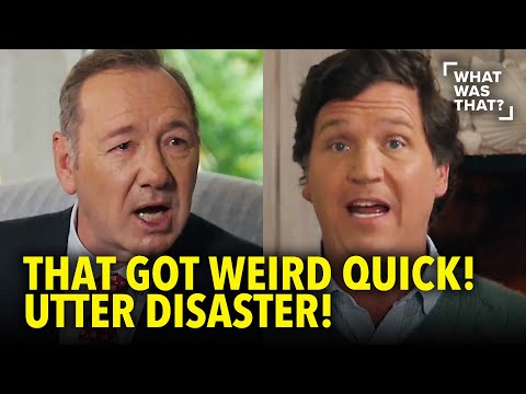 Tucker’s New Show Quickly IMPLODES with Bizarre Kevin Spacey Appearance