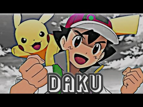 Pokemon Ash &amp; Pikachu Journey Kanto To Galar ||editz in daku|| AMV ||#edit #anime #trend #daku