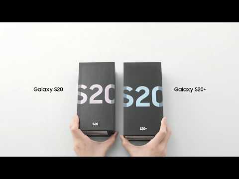 Unboxing the Galaxy S20 and S20+ | Samsung