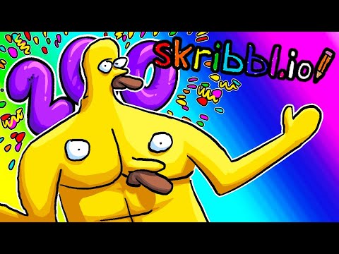 Skribbl.io Funny Moments - We Made It to 200 Homers!