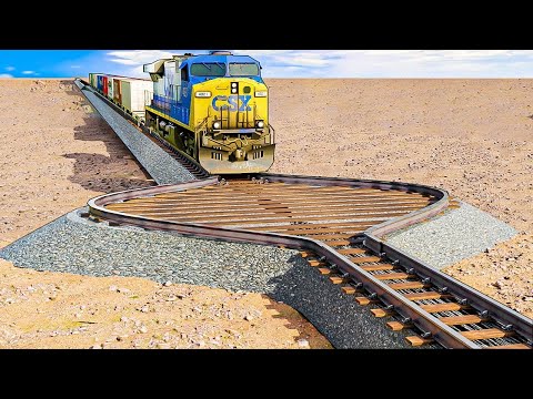 Testing Trains vs Impossible Tracks in GTA 5