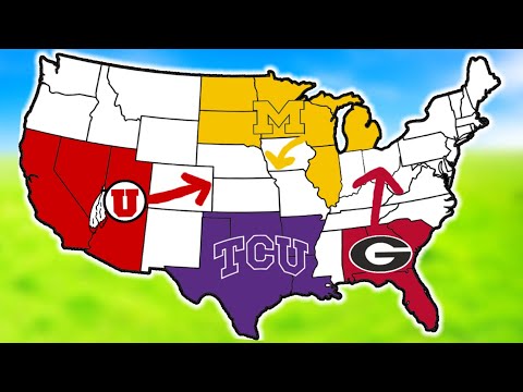 COLLEGE FOOTBALL IMPERIALISM! Last Team Standing Wins...