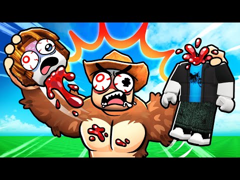 100 Roblox Players vs GORILLA