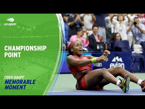Championship Point | Coco Gauff Wins Women&#039;s Singles Title | 2023 US Open