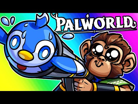 Palworld - Lui Joins, Nogla Ragequits, ft. Penguin Rocket Launchers!