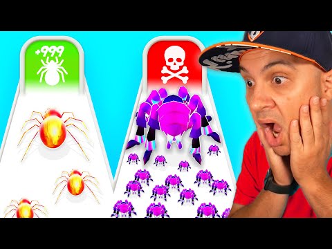 Upgrading *NEW* SPIDERS Beyond ALL LIMITS In Insect Evolution!