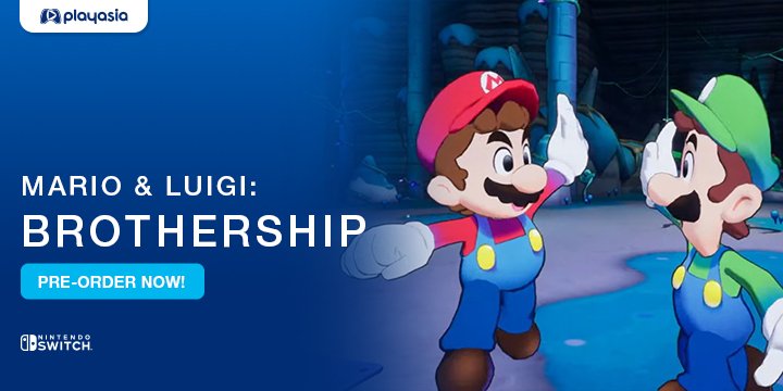 Mario & Luigi: Brothership, Mario, Luigi, Nintendo Switch, Switch, US, Europe, Japan, Asia, gameplay, features, release date, price, trailer, screenshots