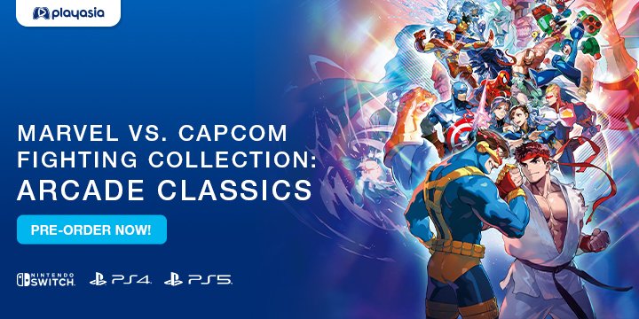 Marvel vs. Capcom Fighting Collection: Arcade Classics, Capcom Fighting Collection, Marvel, PlayStation 4, Nintendo Switch, US, Europe, Japan, Asia, gameplay, features, release date, price, trailer, screenshots
