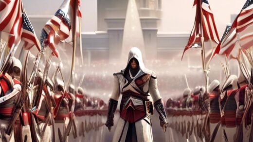 Yes, Assassin's Creed really did make an appearance at the 2024 Olympics Opening Ceremony