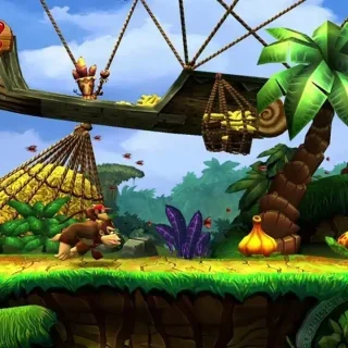 Donkey Kong Country Returns HD, Switch, Nintendo, Nintendo Switch, US, Europe, Japan, Asia, gameplay, features, release date, price, trailer, screenshots