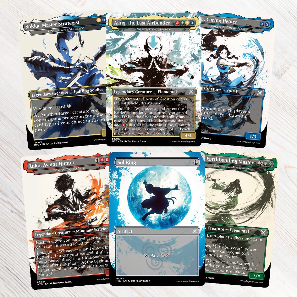 Avatar: The Last Airbender to get Magic: The Gathering card set